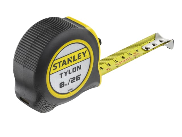 Stanley Tylon™ Pocket Tape 8m/26ft (Width 25mm) Carded