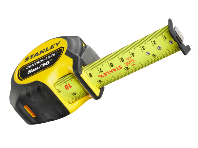 STANLEY® CONTROL-LOCK 5M/16' (25mm wide) Tape Measure