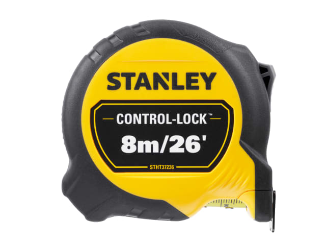 STANLEY® CONTROL-LOCK 8M/26' (25mm wide) Tape Measure
