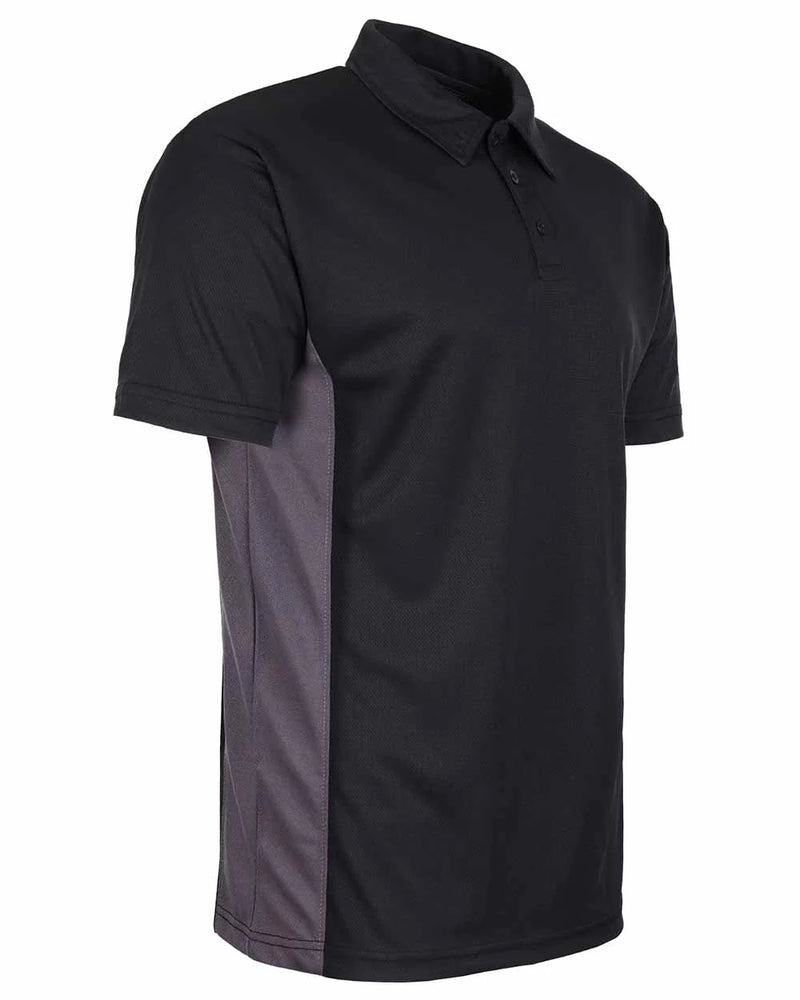 TUFFSTUFF ELITE POLO SHIRT BLACK
