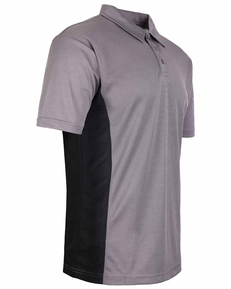 TUFFSTUFF ELITE POLO SHIRT GREY