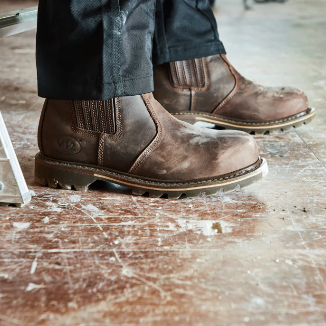 V12 RAWHIDE BROWN DEALER BOOT - SBP