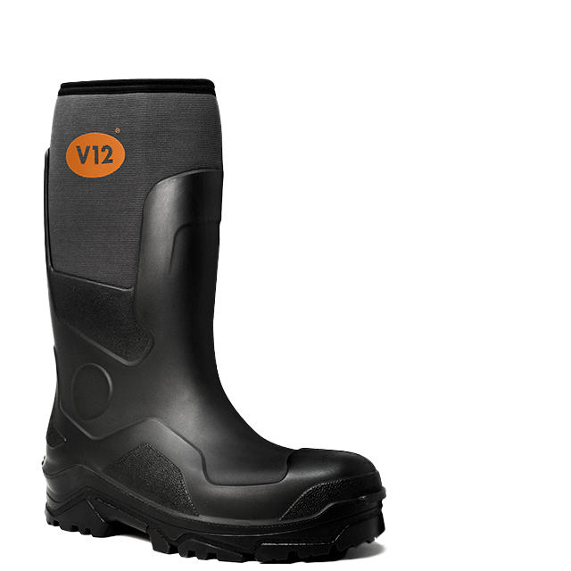 V12 Groundworker  S5 CI HRO SRC Wellington Black/Grey