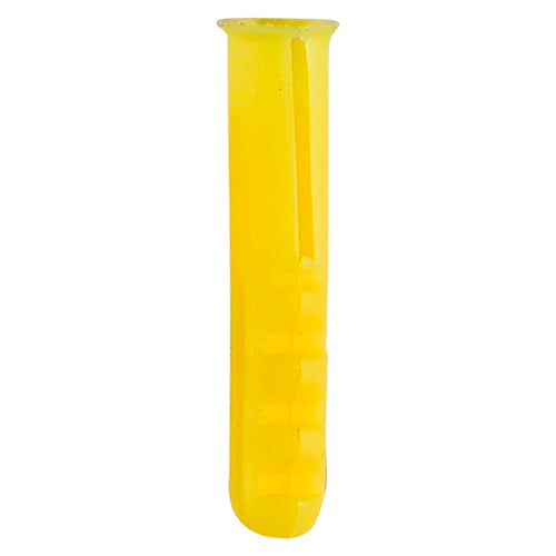 Timco | Yellow Plastic Plug 25mm