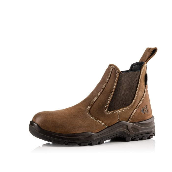 Buckbootz Non-Safety Brown Lightweight Waterproof Dealer Boot - Dealerz