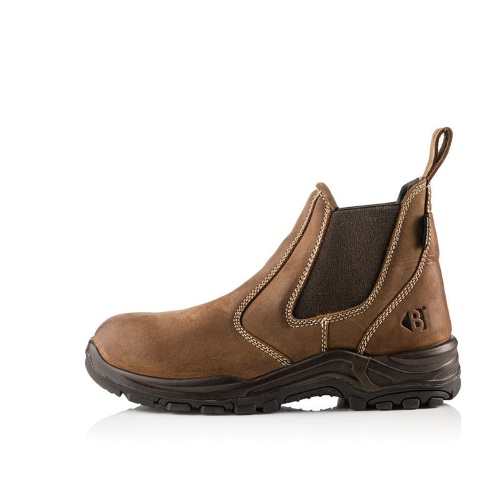 Buckbootz Non-Safety Brown Lightweight Waterproof Dealer Boot - Dealerz