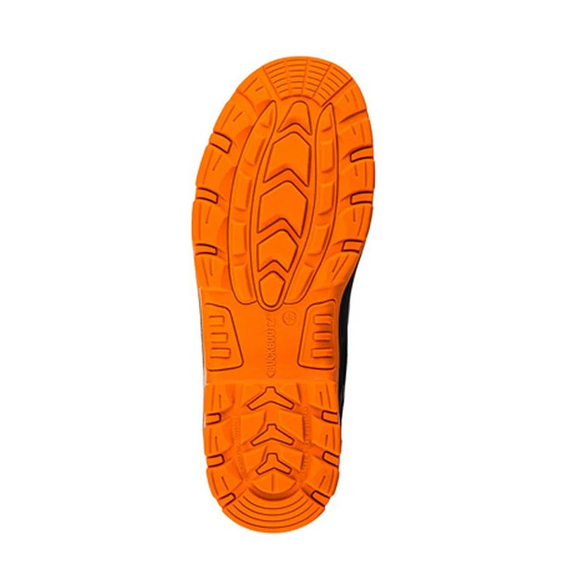 Buckbootz Buckzviz Rigger Boot Black/Hi-Vis Orange - BVIZ5BKOR