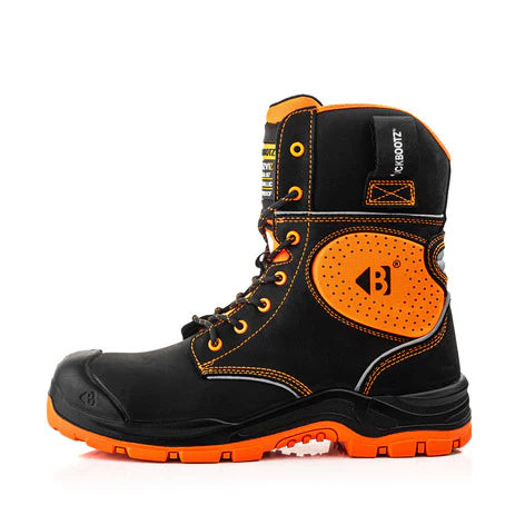 Buckbootz  Buckzviz High-Leg Lace Safety Boot - BVIZ6BKOR