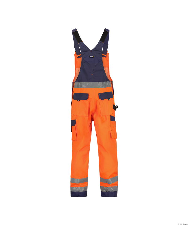 DASSY® Toulouse - High visibility brace overall with knee pockets