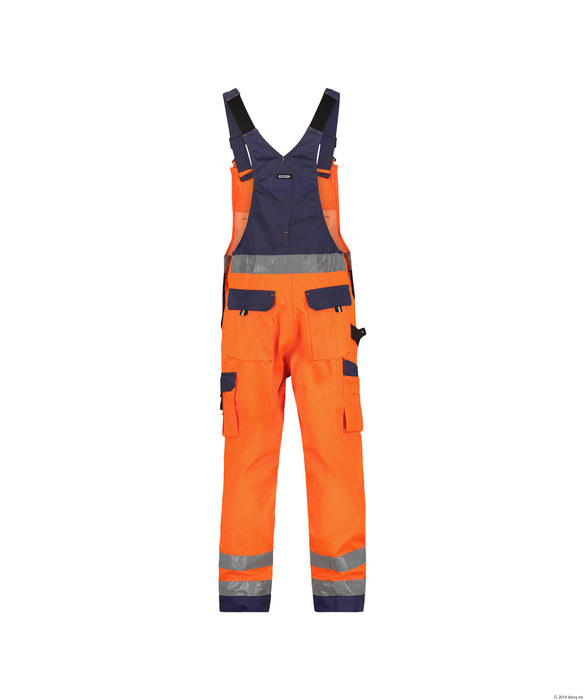 DASSY® Toulouse - High visibility brace overall with knee pockets