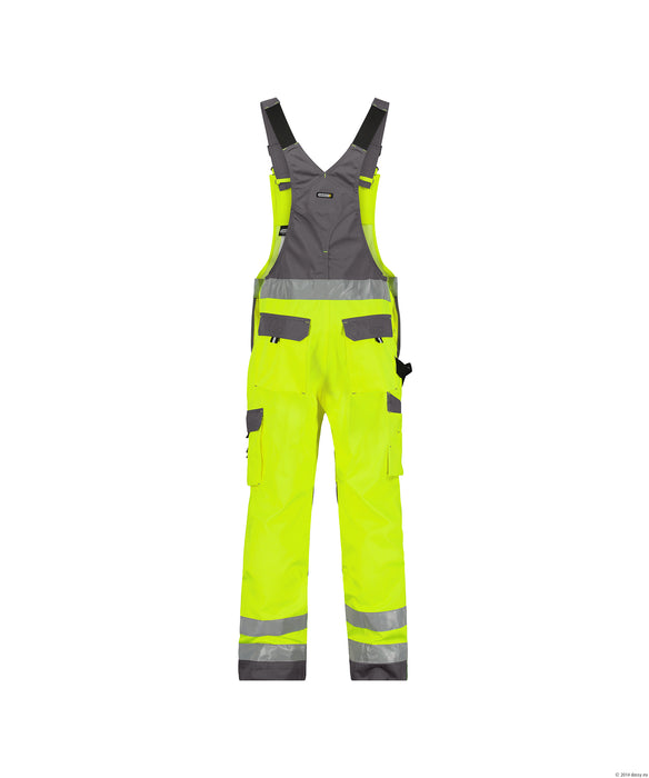 DASSY® Toulouse - High visibility brace overall with knee pockets