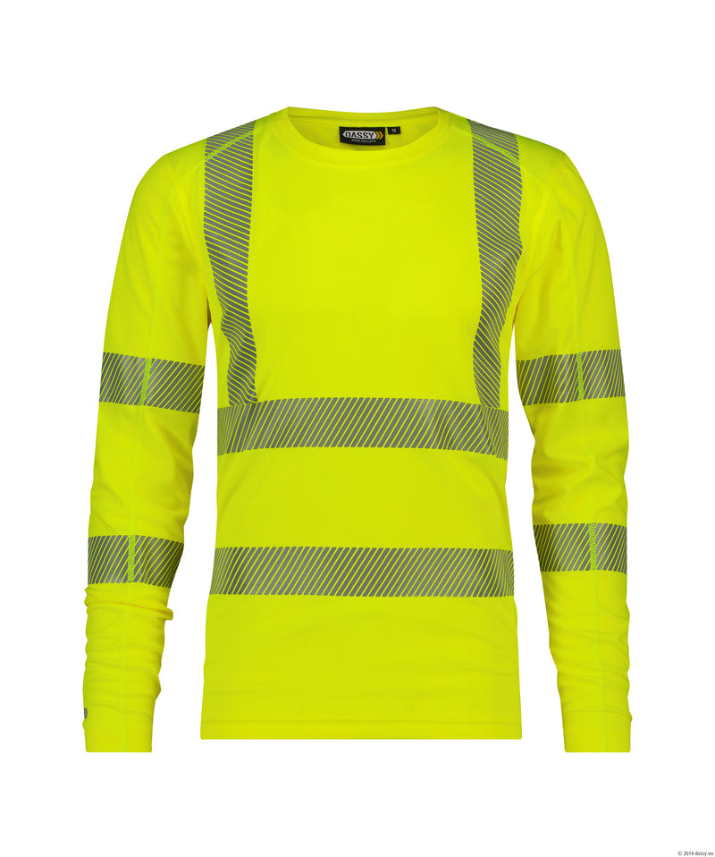 DASSY® Carterville - High visibility UV T-shirt with long sleeves