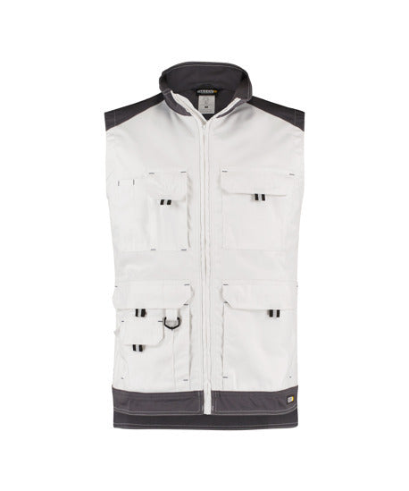 DASSY® Faro - Two-tone sleeveless work jacket