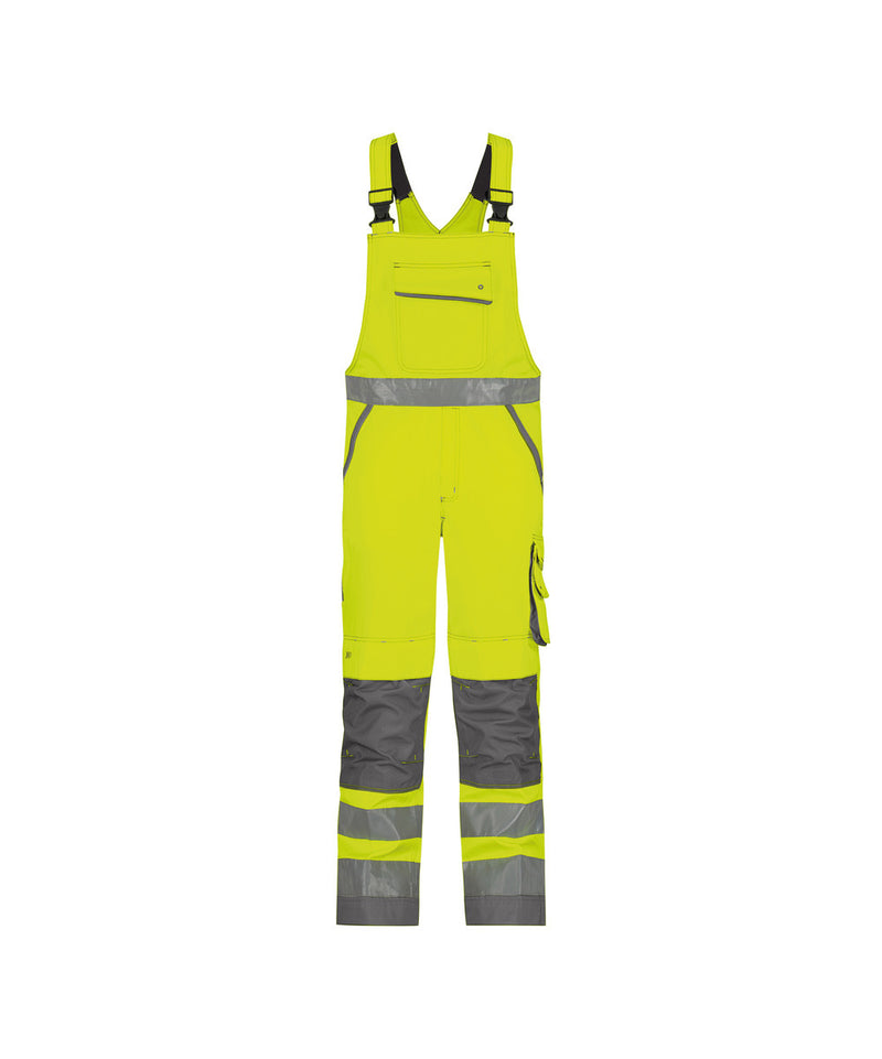 DASSY® Malmedy - High visibility brace overall with knee pockets