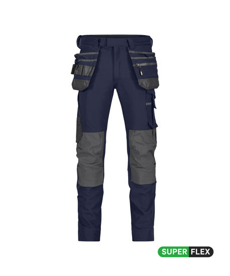 DASSY® Matrix - Stretch work trousers with holster pockets and knee pockets