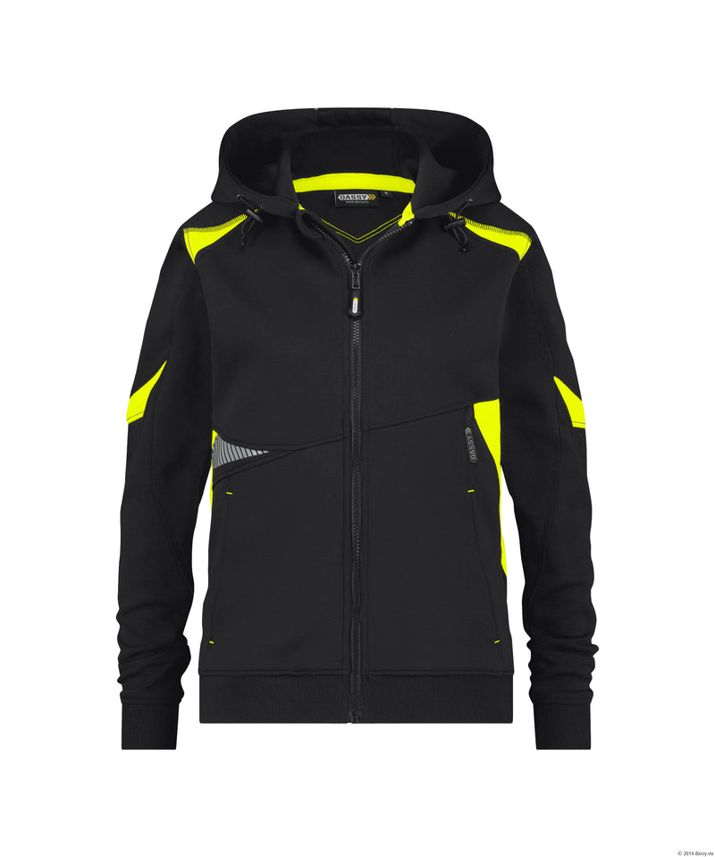 DASSY® Santos Women - Hooded sweatshirt for women