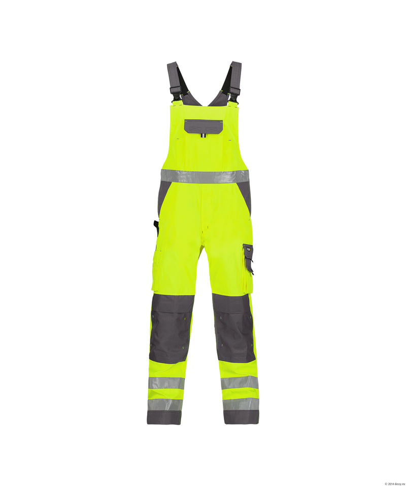 DASSY® Toulouse - High visibility brace overall with knee pockets