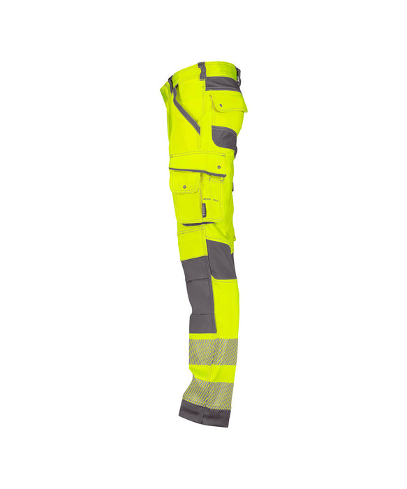 DASSY® Aruba - Stretch high visibility work trousers with knee pockets