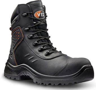 V12 Defender STS Waterproof Boot - Black S3 AN WR SRC