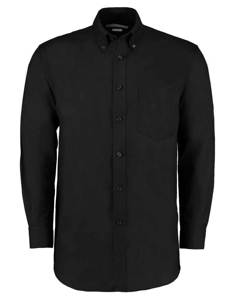 Kustom Kit Men LS Classic Workwear Shirt