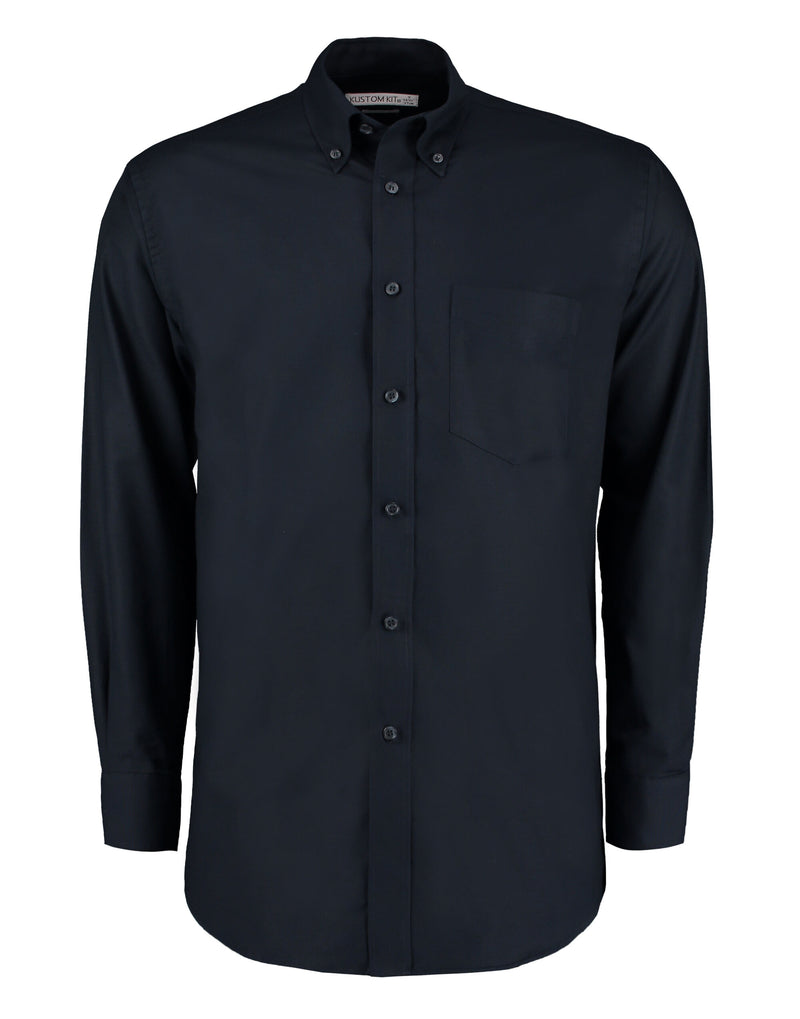 Kustom Kit Men LS Classic Workwear Shirt