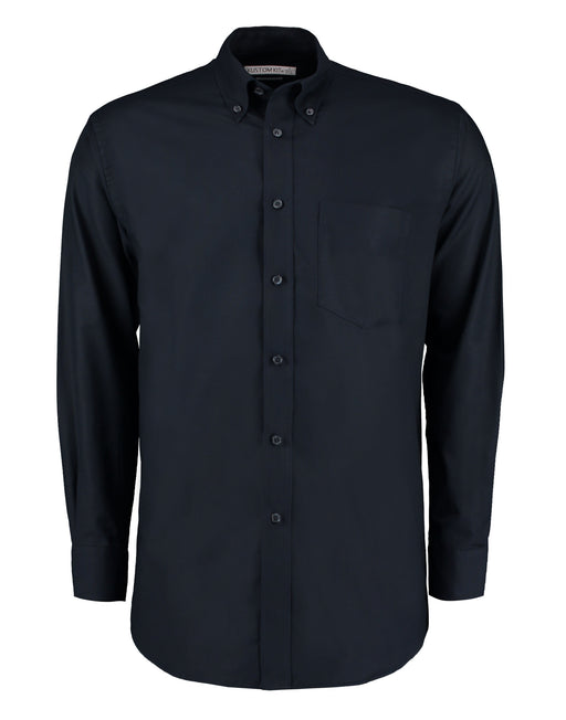 Kustom Kit Men LS Classic Workwear Shirt