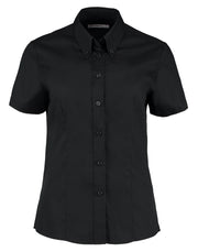 Kustom Kit Lady SS Tailored Oxford Shirt