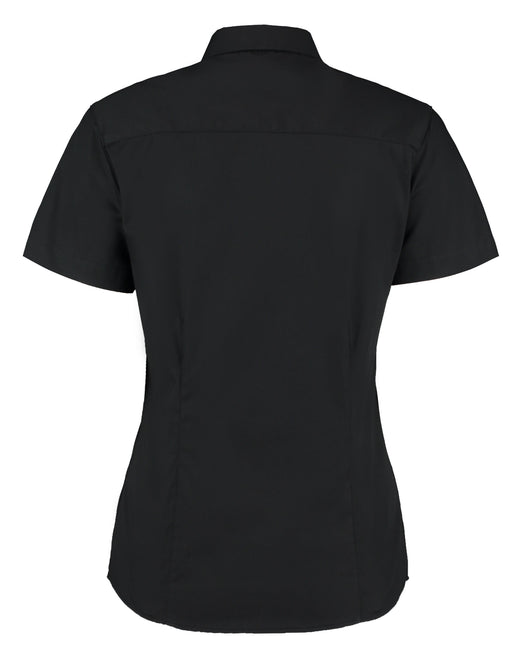Kustom Kit Lady SS Tailored Oxford Shirt
