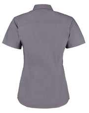 Kustom Kit Lady SS Tailored Oxford Shirt