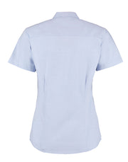 Kustom Kit Lady SS Tailored Oxford Shirt