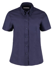 Kustom Kit Lady SS Tailored Oxford Shirt
