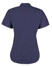 Kustom Kit Lady SS Tailored Oxford Shirt
