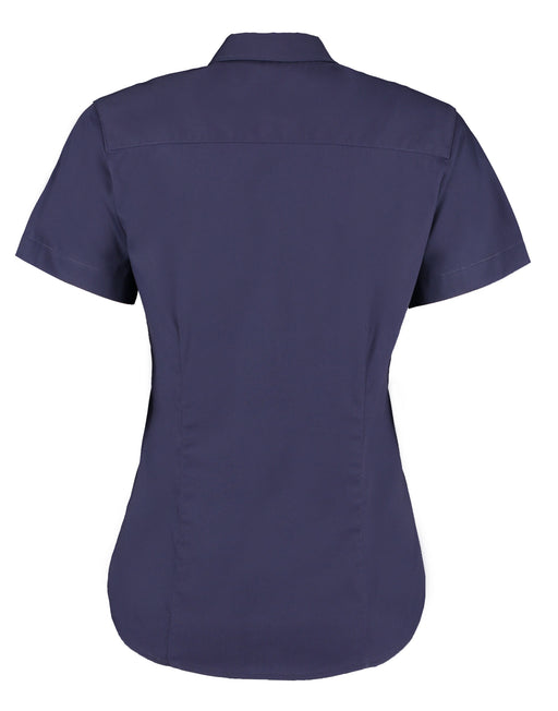 Kustom Kit Lady SS Tailored Oxford Shirt