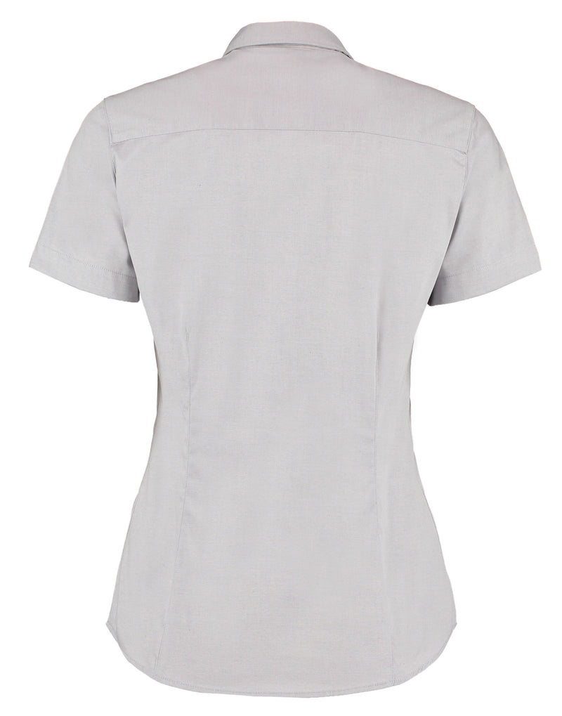 Kustom Kit Lady SS Tailored Oxford Shirt