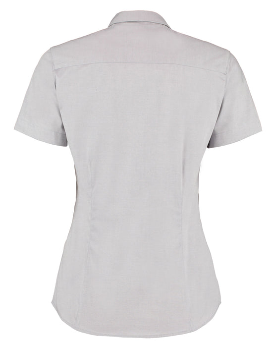 Kustom Kit Lady SS Tailored Oxford Shirt