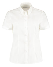 Kustom Kit Lady SS Tailored Oxford Shirt