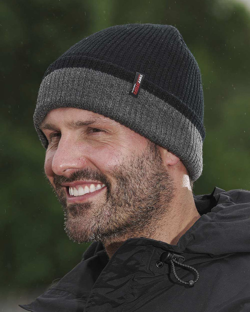 TUFFSTUFF PRO WORK TWO TONE BEANIE