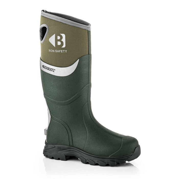 Walkerz® Non-Safety Green Rubber/Neoprene Wellington Boot