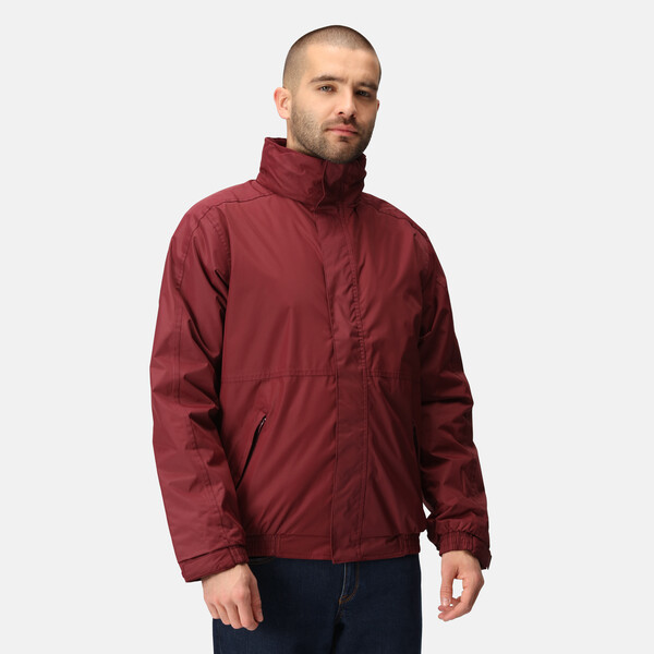 TRW297 Regatta Mens Dover Bomber Jacket - Burgundy