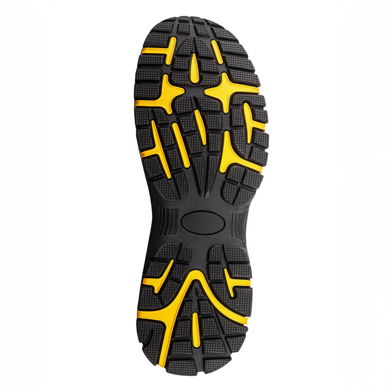 BUCKBOOTZ Wizardz® Leather Safety Lace Boot Brown